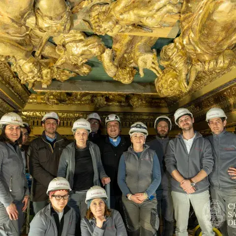 Conclusa la posa della Natività