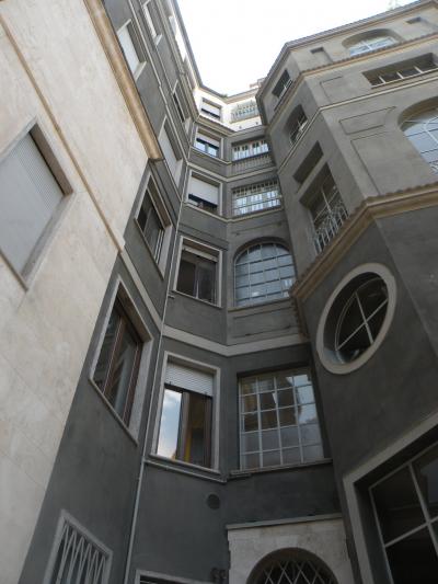 Ca Brutta, Giovanni Muzio a Milano_vista cortile interno dopo i restauri Vista cortile interno, Ca Brutta di Giovanni Muzio_Milano