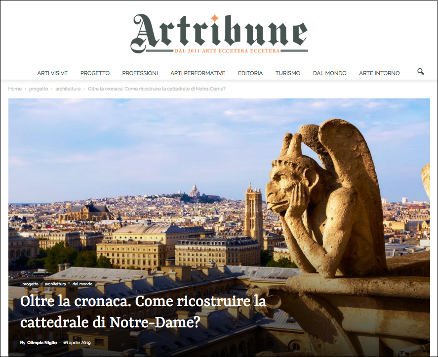 Artribune Olimpia Niglio